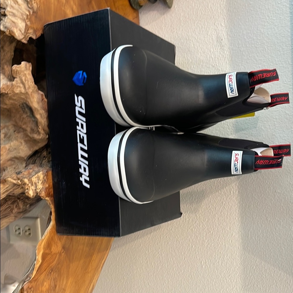 Men's Black Rain & Snow Boots